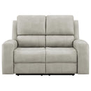 Brickston Triple Power Reclining Loveseat