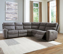 Next-Gen DuraPella Power Reclining Sectional - 5th Ave Furniture
