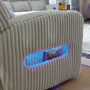 Forest Lake Power Reclining Loveseat with Console - 5th Ave Furniture