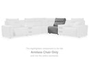 Modmax II Power Reclining Sectional with Audio Consoles - 5th Ave Furniture