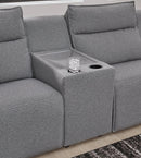Modmax Reclining Sectional with Console - 5th Ave Furniture