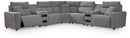 Modmax II Power Reclining Sectional with Audio Consoles - 5th Ave Furniture