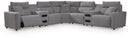 Modmax II Power Reclining Sectional with Audio Consoles - 5th Ave Furniture