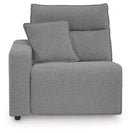 Modmax II Power Reclining Sectional with Audio Consoles - 5th Ave Furniture