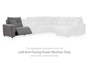 Modmax II Power Reclining Sectional with Audio Consoles - 5th Ave Furniture