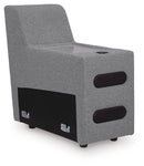 Modmax II Power Reclining Sectional with Audio Consoles - 5th Ave Furniture