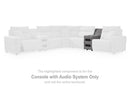 Modmax II Power Reclining Sectional with Audio Consoles - 5th Ave Furniture