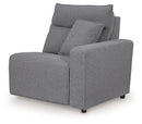 Modmax II Power Reclining Sectional with Audio Consoles - 5th Ave Furniture