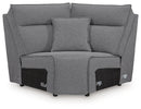 Modmax II Power Reclining Sectional with Audio Consoles - 5th Ave Furniture