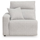 Modmax II Power Reclining Sectional with Audio Consoles - 5th Ave Furniture