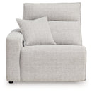 Modmax II Power Reclining Sectional with Audio Consoles - 5th Ave Furniture