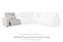 Modmax II Power Reclining Sectional with Audio Consoles - 5th Ave Furniture