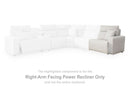 Modmax II Power Reclining Sectional with Audio Consoles - 5th Ave Furniture
