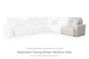 Modmax II Power Reclining Sectional with Audio Consoles - 5th Ave Furniture