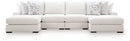 Misty-Lakes Double Chaise Sectional - 5th Ave Furniture