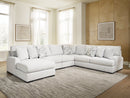 Misty-Lakes Sectional with Chaise - 5th Ave Furniture