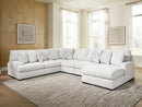 Misty-Lakes Sectional with Chaise - 5th Ave Furniture