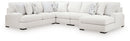 Misty-Lakes Sectional with Chaise - 5th Ave Furniture