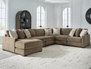 Camellia-Court Sectional with Chaise - 5th Ave Furniture