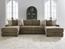 Camellia-Court Double Chaise Sectional - 5th Ave Furniture