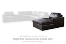 Modmax II Sectional with Chaise and Storage Consoles - 5th Ave Furniture