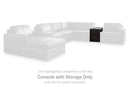 Modmax II Sectional with Chaise and Storage Consoles - 5th Ave Furniture