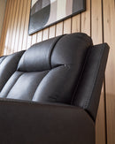 Mackmenville Reclining Loveseat with Console - 5th Ave Furniture