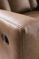 Mackmenville Reclining Loveseat with Console - 5th Ave Furniture