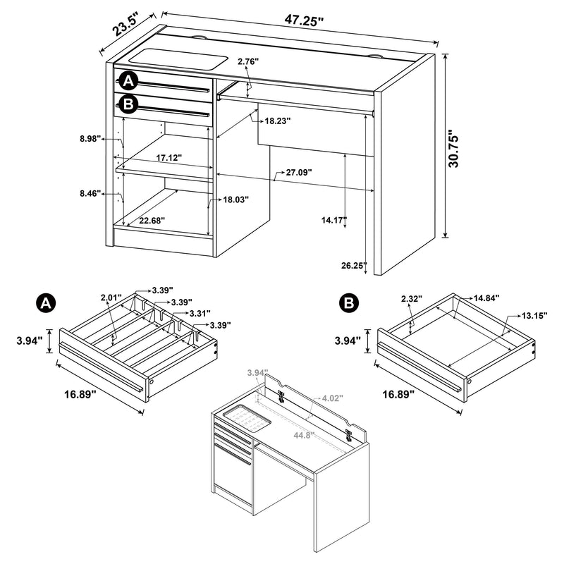 Halston Computer Desk