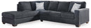Altari Sectional with Chaise - 5th Ave Furniture