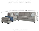 Altari Sectional with Chaise - 5th Ave Furniture