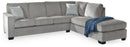 Altari Sectional with Chaise - 5th Ave Furniture