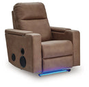 Lorrenton Power Glider Recliner with Audio System - 5th Ave Furniture