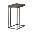 Pedro Expandable Top Accent Table Weathered Grey and Black - 5th Ave Furniture