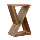 Lily Geometric Accent Table Natural - 5th Ave Furniture