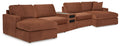 Modmax 5 Piece Sectional with Audio Console - 5th Ave Furniture