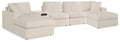Modmax 5 Piece Sectional with Audio Console - 5th Ave Furniture