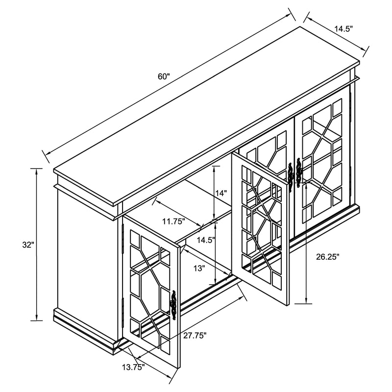 Kiara Accent Cabinet