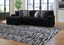 Midnight-Madness Sectional Sofa with Chaise - 5th Ave Furniture