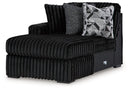 Midnight-Madness Sectional with Chaise - 5th Ave Furniture