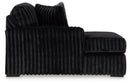 Midnight-Madness Sectional with Chaise - 5th Ave Furniture