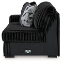 Midnight-Madness Sectional with Chaise - 5th Ave Furniture