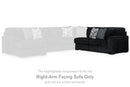 Midnight-Madness Sectional Sofa with Chaise - 5th Ave Furniture