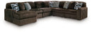 Midnight-Madness Sectional with Chaise - 5th Ave Furniture