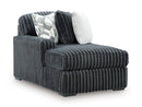 Midnight-Madness Double Chaise 3-Piece Sectional - 5th Ave Furniture