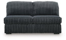 Midnight-Madness Double Chaise 3-Piece Sectional - 5th Ave Furniture