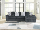 Midnight-Madness Sectional Sofa with Chaise - 5th Ave Furniture