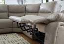 Narwhal Place Reclining Sectional with Storage Console - 5th Ave Furniture