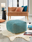 Brynnsen Pouf - 5th Ave Furniture