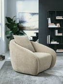 Yahya Swivel Accent Chair - 5th Ave Furniture
